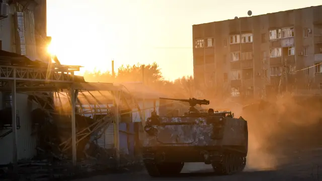 Región de Donetsk, Ucrania, el pasado jueves. UKRAINE RUSSIA CONFLICT
