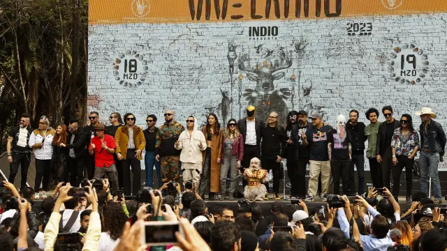 Presentación del Vive Latino en Ciudad de México el pasado 20 de enero