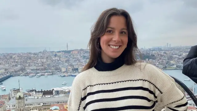 Lucía García Salcedo, estudiante de la Universidad de Zaragoza, está de Erasmus en Antalya.