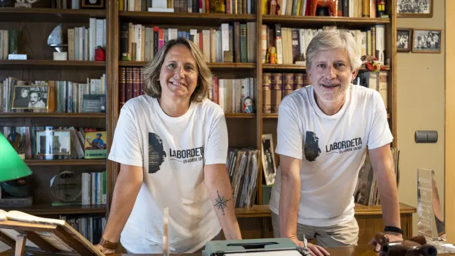 Paula Labordeta y Gaizka Urresti, padres del proyecto.