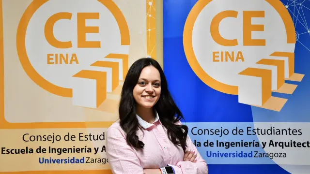 Catalina Hapca, estudiante de Ingeniería de Tecnologías Industriales.