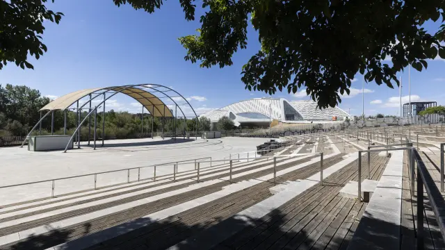 El anfiteatro de la Expo.