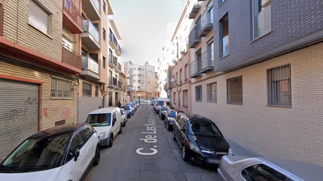 Calle de Navas de Tolosa, Zaragoza, lugar donde se produjo la tentativa de agresión sexual.