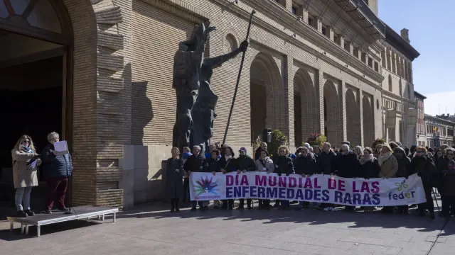 Concentración por el Día Mundial de las Enfermedades Raras, este domingo en la plaza del Pilar de Zaragoza