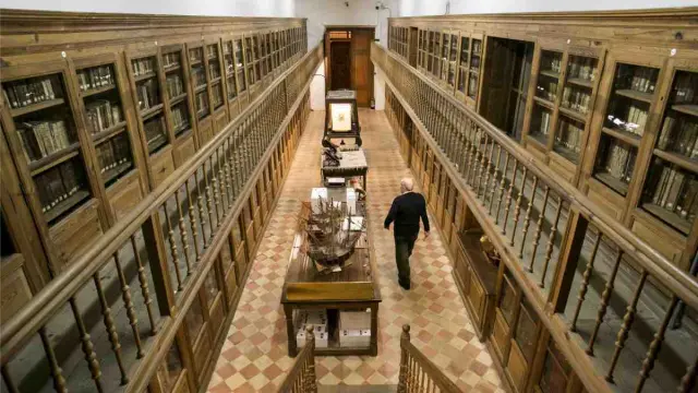 Biblioteca de la Seo en Zaragoza