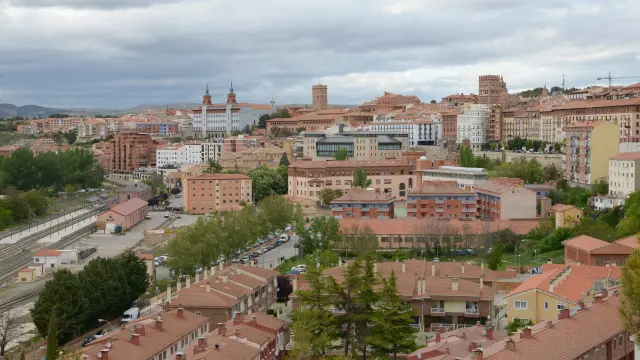 Vista general de la ciudad de Teruel, donde la Policía ha detenido a dos personas que intentaban ocupar una casa.