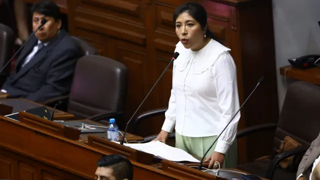 Betssy Chávez, ex primera ministra de Perú.