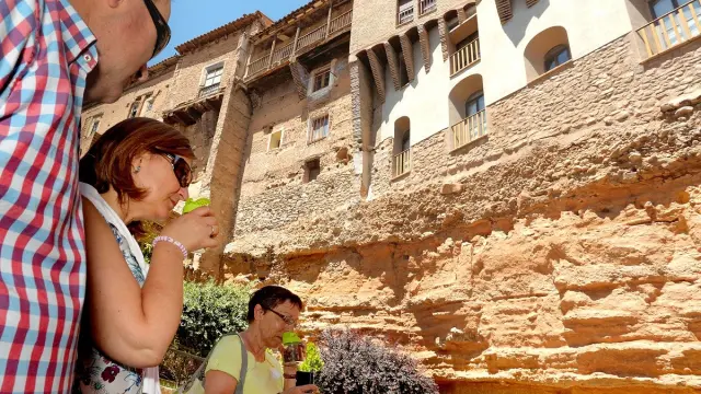 Las casas colgadas son un icono de Tarazona.