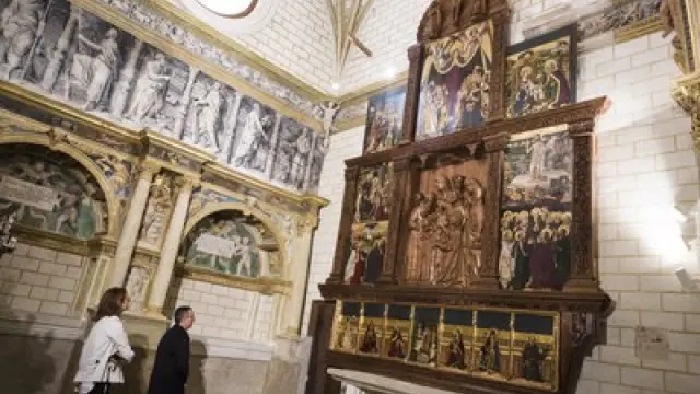 Retablo de la Purificación en la catedral de Tarazona
