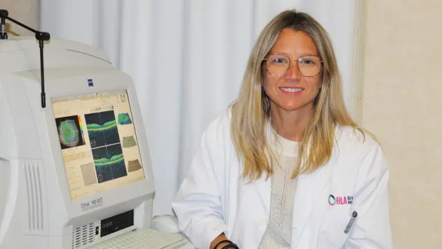 La doctora Blanca Ferrández, oftalmóloga de la Clínica HLA Montpellier.