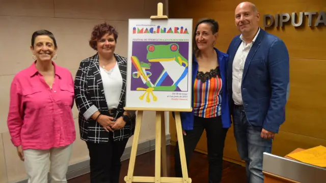 Presentación de Imaginaria con Pilar Amoros, Sofía Avellanas, Eva Paricio y Juan Carlos García.