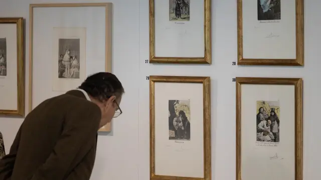 La exposición 'Salvador Dalí. Un grabador surrealista' y se puede ver en Ejea
