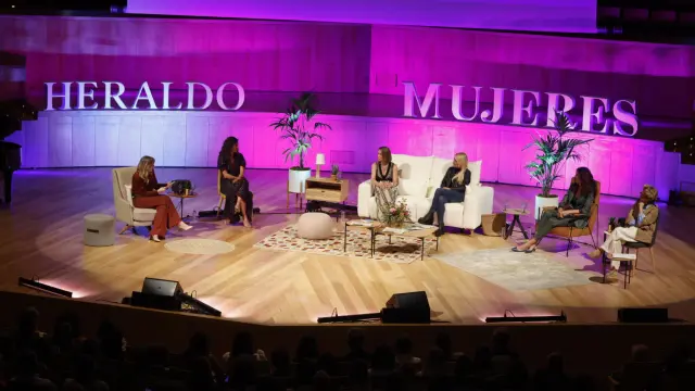 Gala Mujeres Heraldo 2023, en la Sala Mozart del Auditorio de Zaragoza