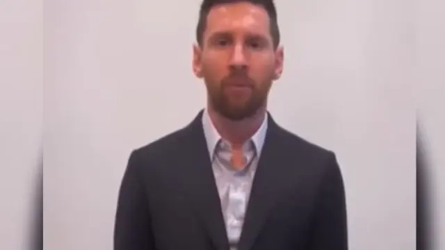 Fotograma del vídeo colgado por Messi en Instagram