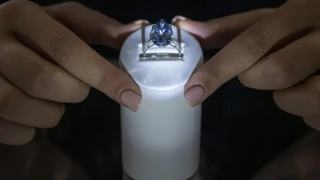El anillo 'Laguna Blu, una de las joyas más caras de la casa Bulgari.