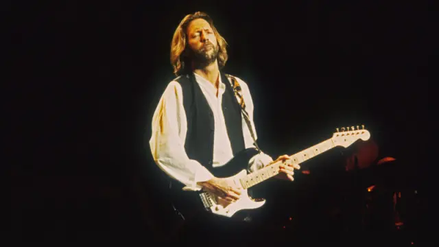Eric Clapton, durante una de sus actuaciones en el Royal Albert Hall de Londres.