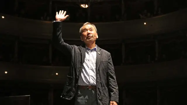 Haruki Murakami, retratado en Italia en 2019. Es un autor consagrado y admirado en todo el mundo.