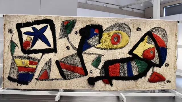 Joan Miró y Josep Royo, 'Tapiz'.