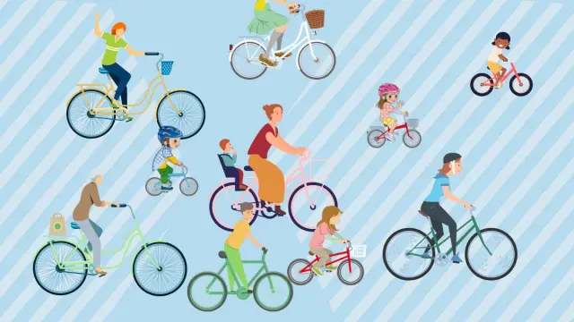 Este domingo tiene lugar la Bicicletada Escolar de Zaragoza