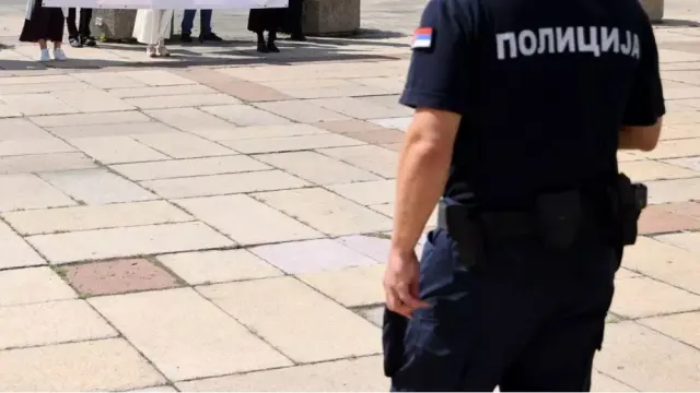 Policía en Bosnia en una imagen de archivo.