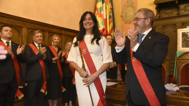 Lorena Orduna, alcaldesa de Huesca.