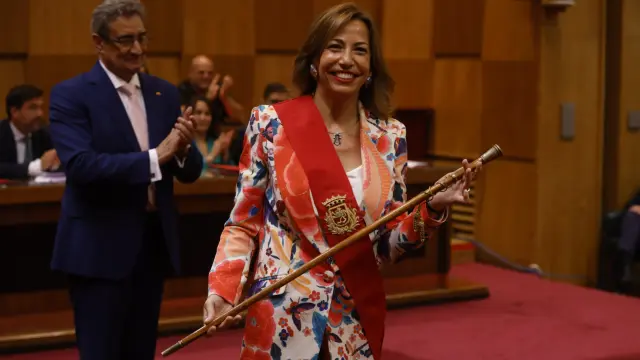 Natalia Chueca, nueva alcaldesa de Zaragoza