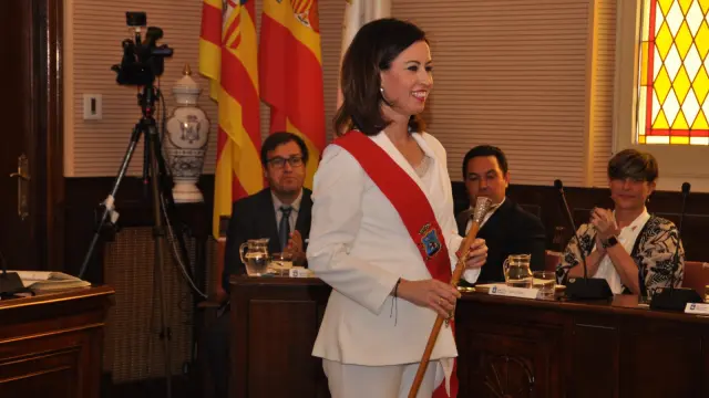 Teresa Ladrero, alcaldesa de Ejea de los Caballeros