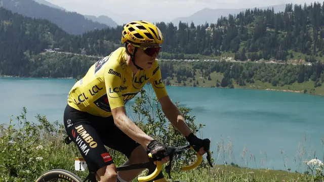 Jonas Vingegaard en el Tour de Francia.