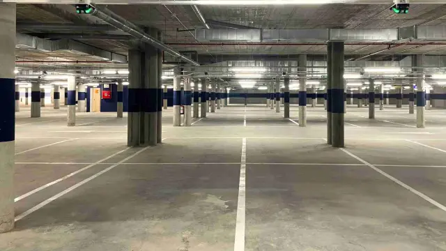 Nuevo aparcamiento en Zaragoza