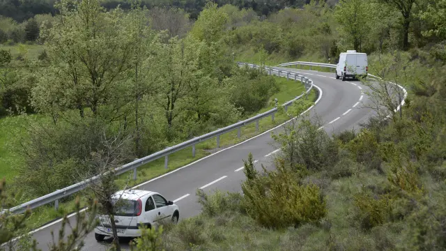 Las carreteras aragonesas están en peor estado que las de otras comunidades.