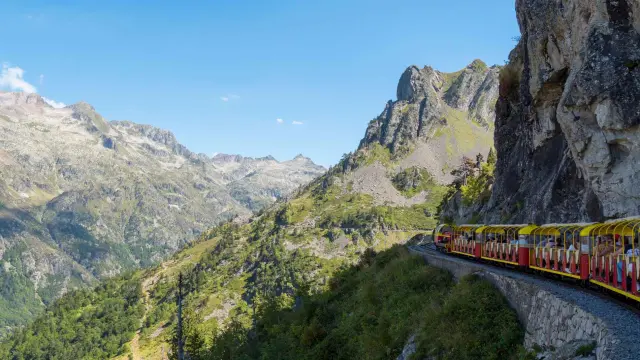 El tren de Artouste es el más alto de Europa