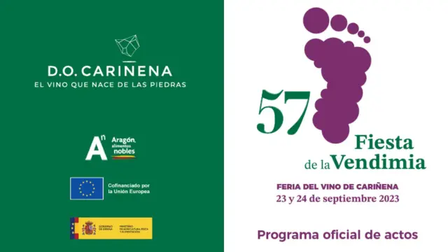 La 57 Edición de la Fiesta de la Vendimia tendrá lugar el 23 y 24 de septiembre en Cariñena