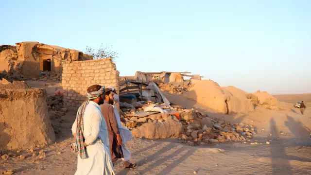 Imágenes del terremoto en Afganistán.