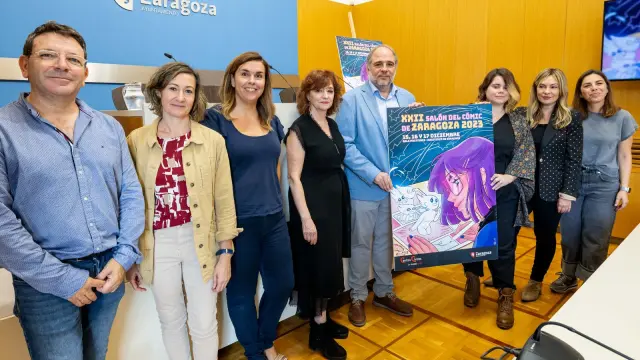 Presentación de cartel del Salón del Cómic de Zaragoza