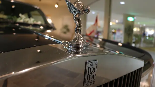 Foto de archivo de un Rolls-Royce