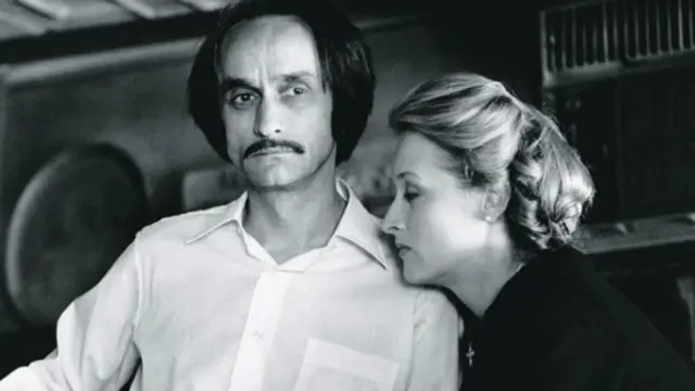 John Cazale, actor en cinco importantes películas, vivió una intensa historia de amor con Meryl Streep.