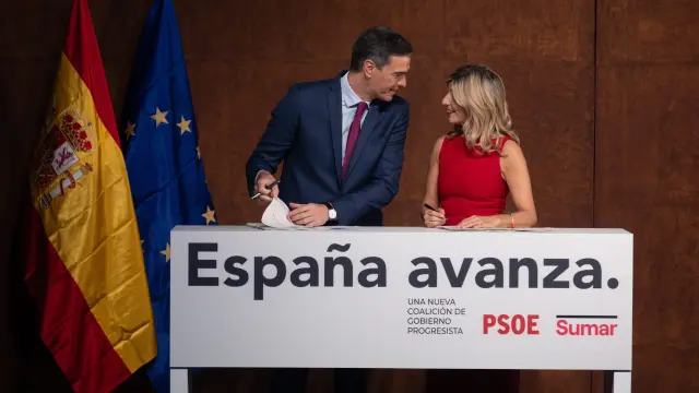 Pacto PSOE-Sumar