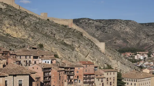 Vista general de Albarracín, donde la madrugada de este viernes se produjo un robo en el almacén municipal.