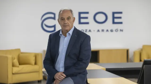 Miguel Marzo, presidente de CEOE Aragón.