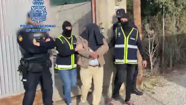 Uno de los seis detenidos en la operación contra la red de financiación de Al Qaeda en Siria
