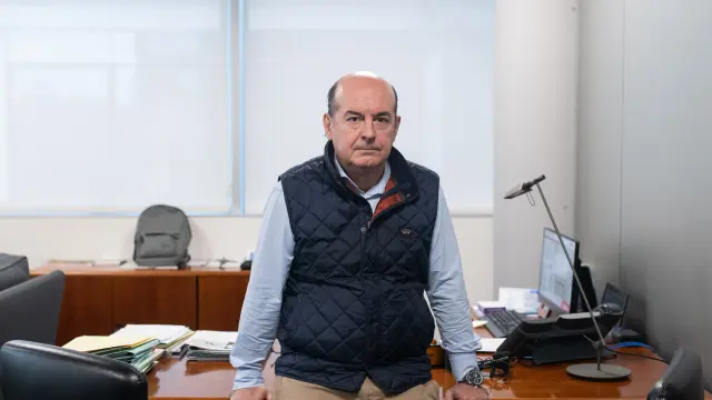 Ramón Boria, director general de Asistencia Sanitaria, en su despacho.