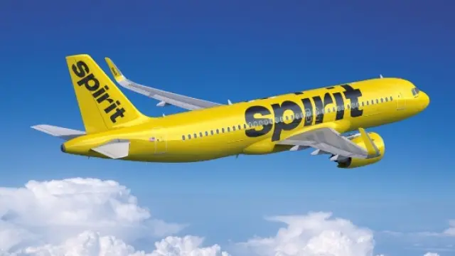 Un avión de Spirit Airlines