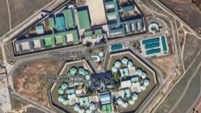 Vista aérea de la cárcel de Alcalá-Meco