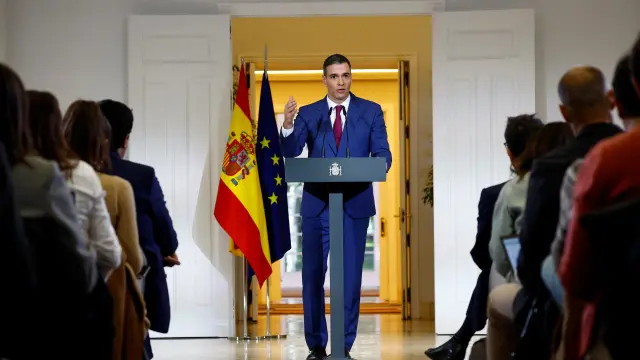 Pedro Sánchez en los Presupuestos Generales del Estado de 2023