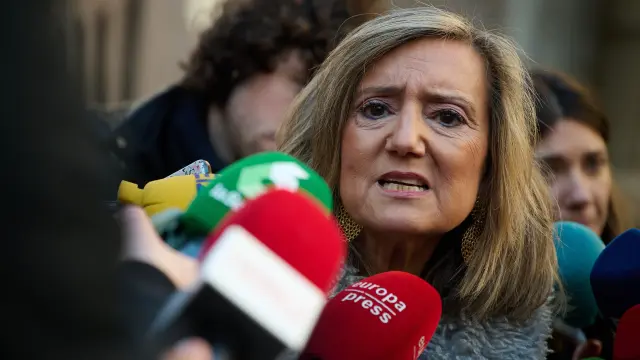 Cristina Ibarrola en declaraciones a los medios