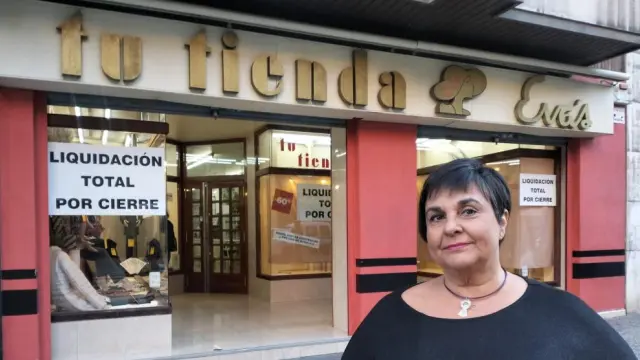 Lidia Reoyo, ante Tu Tienda, en el Coso Bajo de Zaragoza.