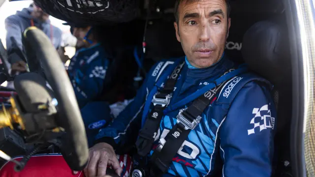 ROMA Nani (spa), Ford M-Sport World Rally Team, Ford Ranger, FIA Ultimate, portrait during the Stage 6 « 48 Hours Chrono » of the Dakar 2024 from January 11 to 12, 2024 around Subaytah, Saudi Arabia - Photo Julien Delfosse / DPPI..AFP7 ..11/01/2024 ONLY FOR USE IN SPAIN [[[EP]]]