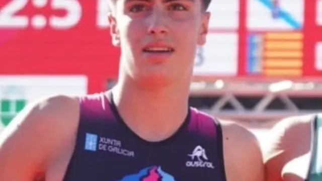 El triatleta Lucas García Picón