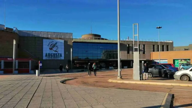 Imagen del Centro Comercial Augusta de Zaragoza el martes 26 de diciembre de 2023