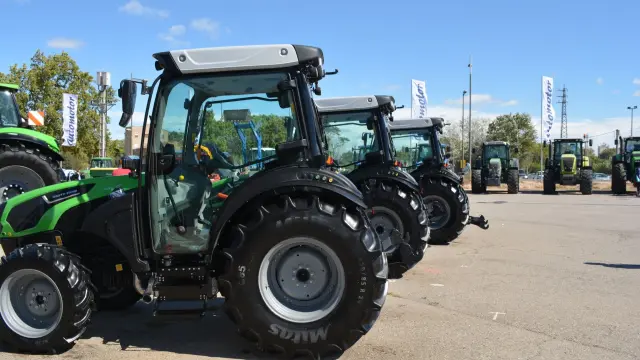 En Aragón, se vendieron en 2023 un total de 750 tractores.